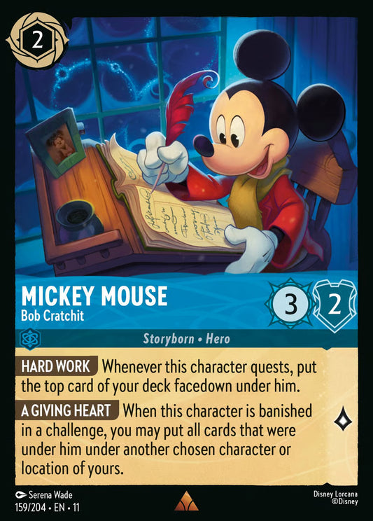 Mickey Mouse - Bob Cratchit - Winterspell 159/204
