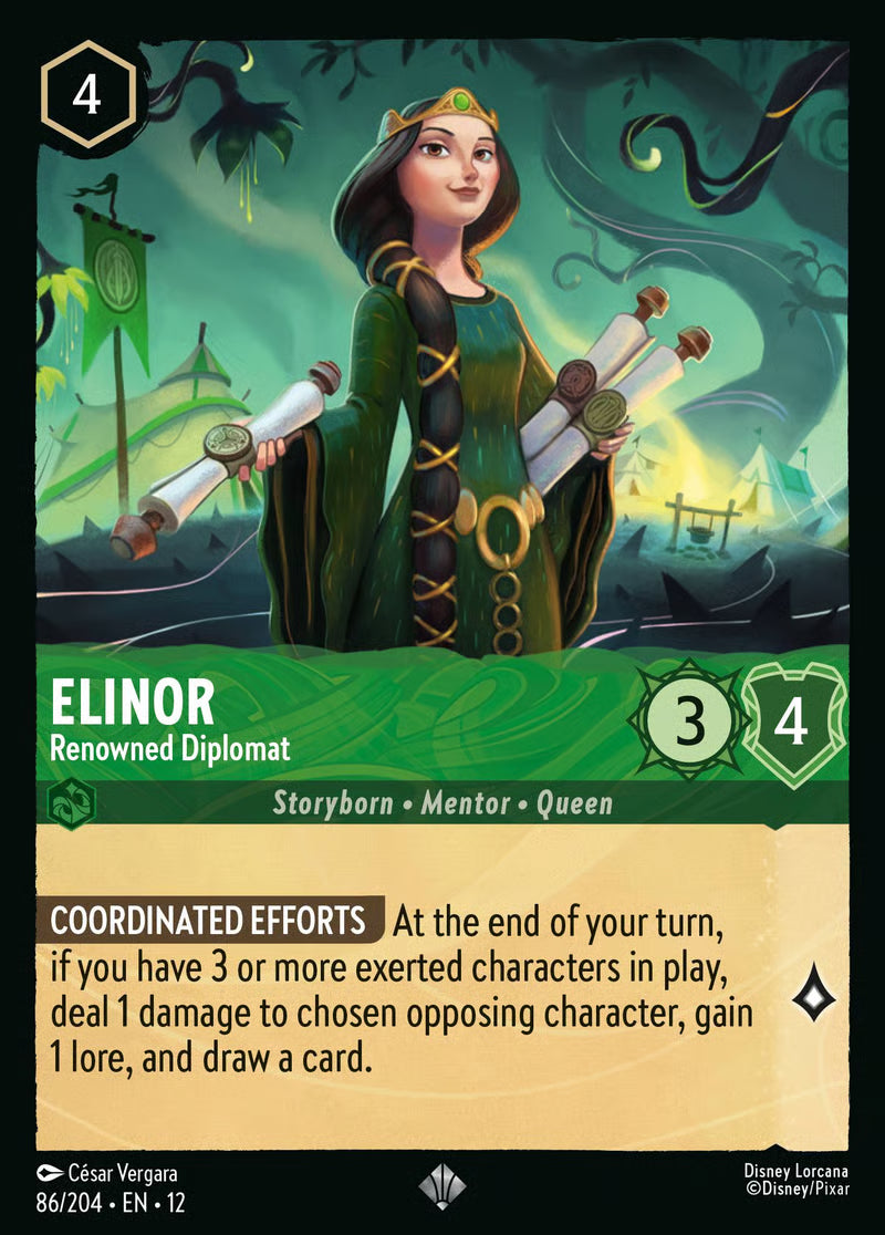 Elinor - Renowned Diplomat - Wilds Unknown 86/204