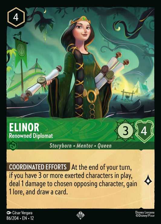 Elinor - Renowned Diplomat - Wilds Unknown 86/204