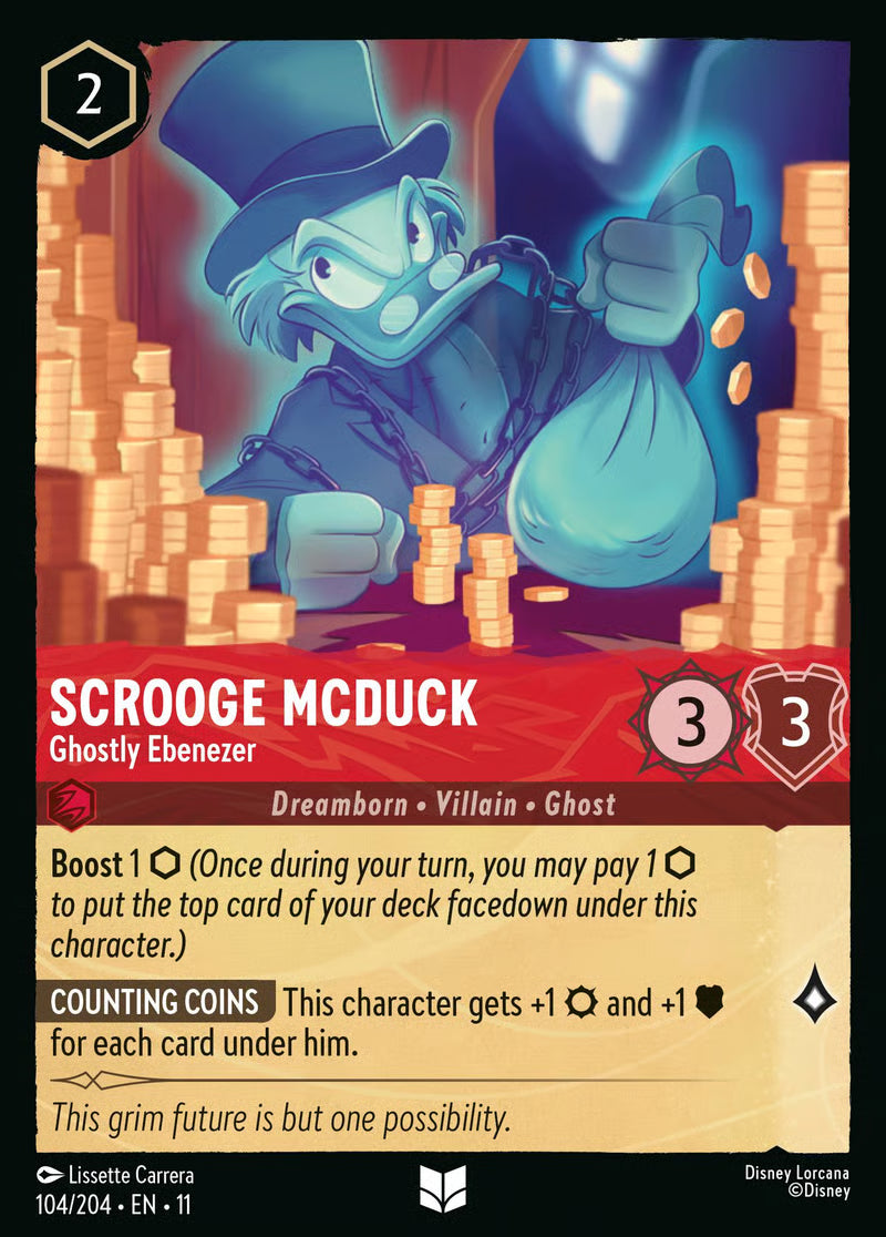 Scrooge McDuck - Ghostly Ebenezer - Winterspell 104/204