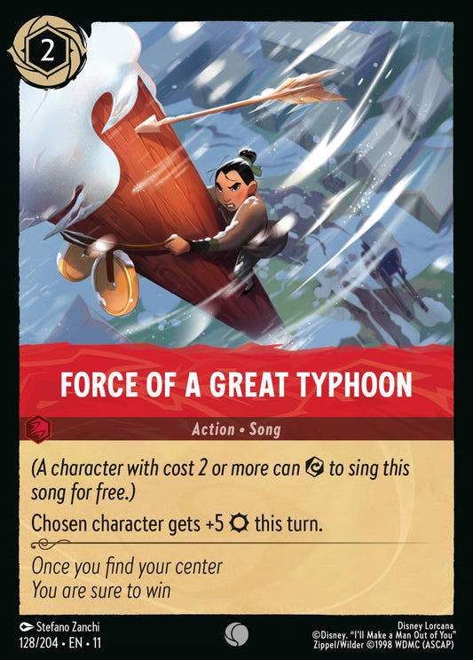 Force of a Great Typhoon - Winterspell 128/204