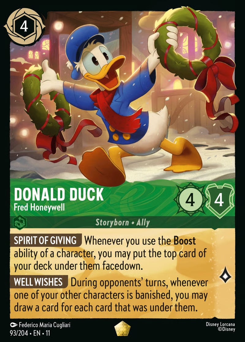 Donald Duck - Fred Honeywell - Winterspell 93/204