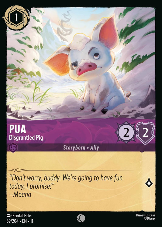 Pua - Disgruntled Pig - Winterspell 59/204