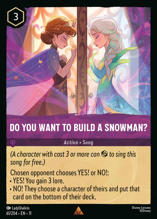 Do You Want to Build A Snowman? - Winterspell 61/204