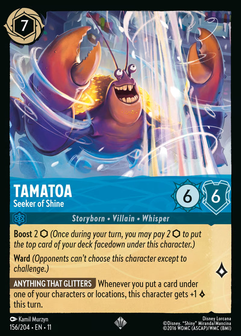 Tamatoa - Seeker of Shine - Winterspell 156/204