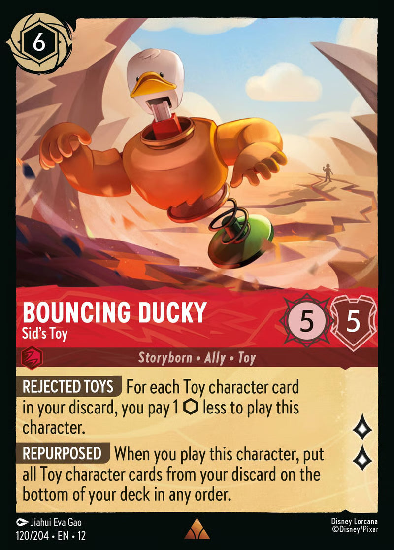 Bouncing Ducky - Sid's Toy - Wilds Unknown 120/204