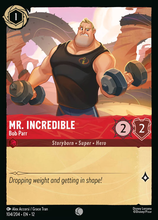 Mr. Incredible - Bob Parr - Wilds Unknown 104/204