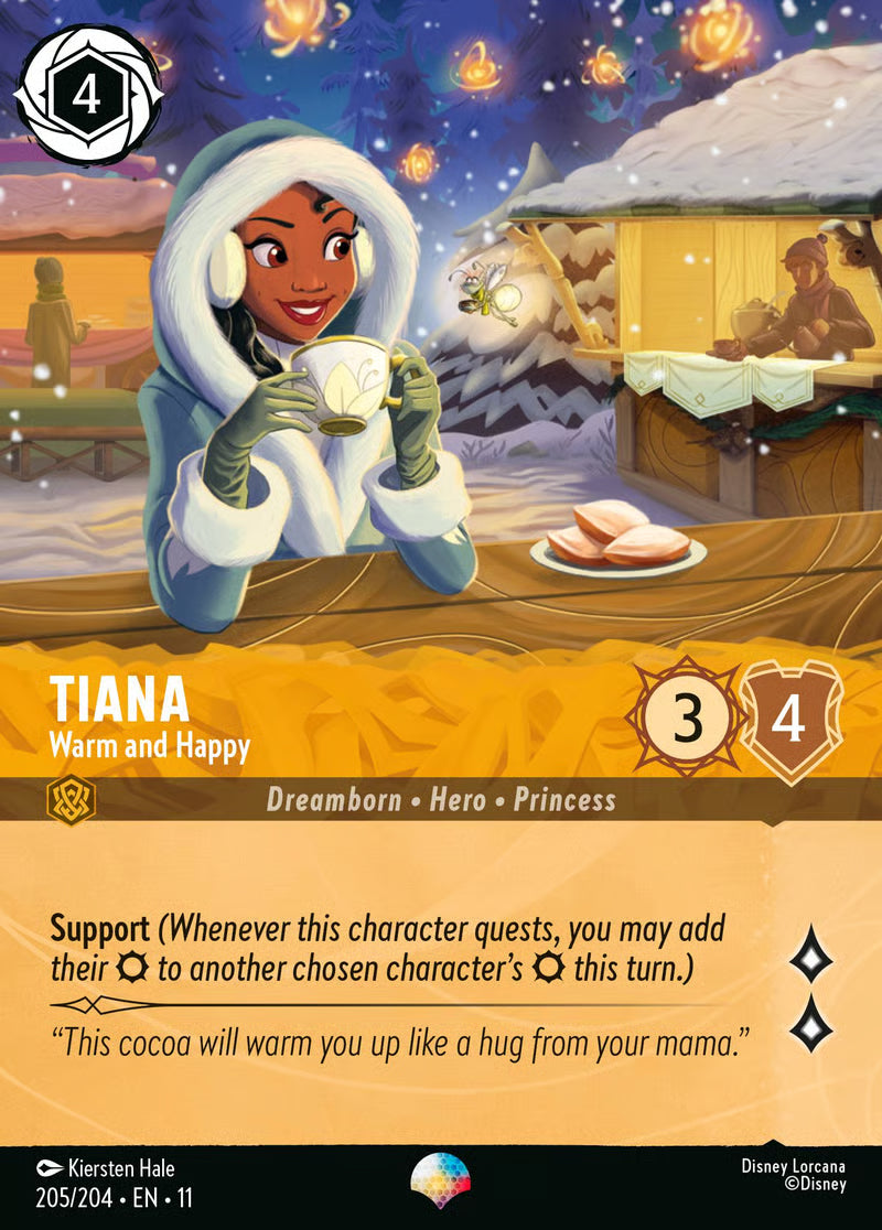 Tiana - Warm and Happy - Winterspell 205