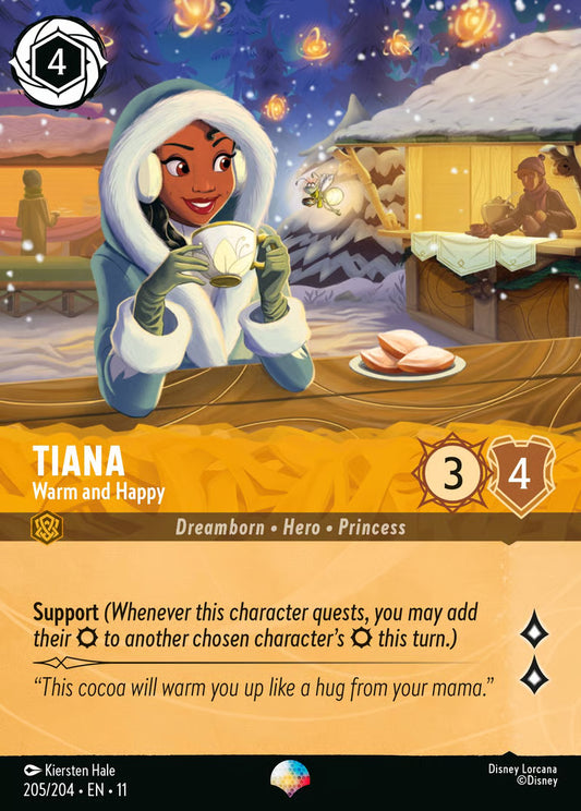 Tiana - Warm and Happy - Winterspell 205