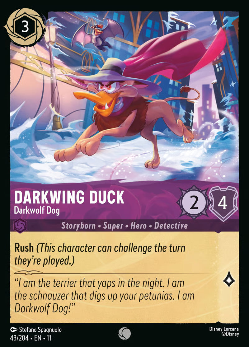 Darkwing Duck - Darkwolf Dog - Winterspell 43/204