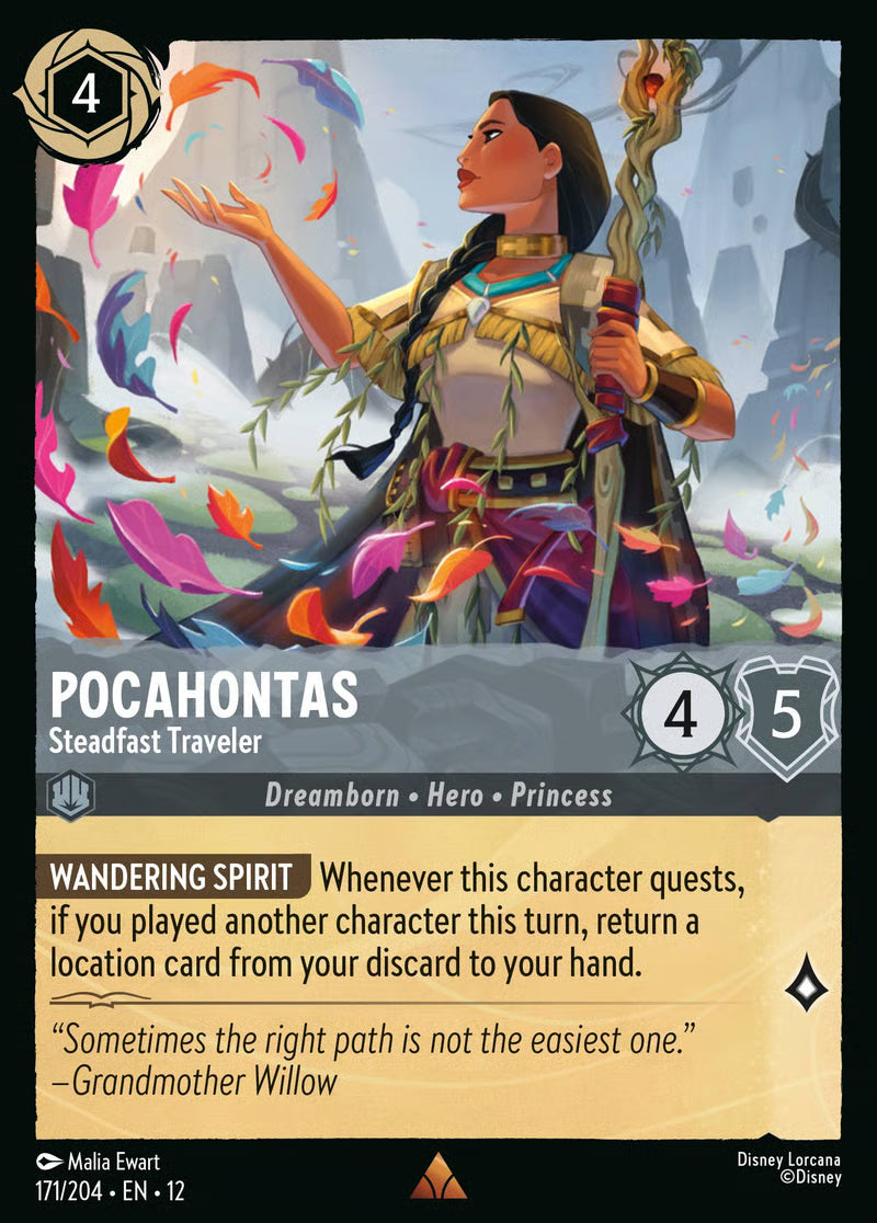 Pocahontas - Steadfast Traveler - Wilds Unknown 171/204