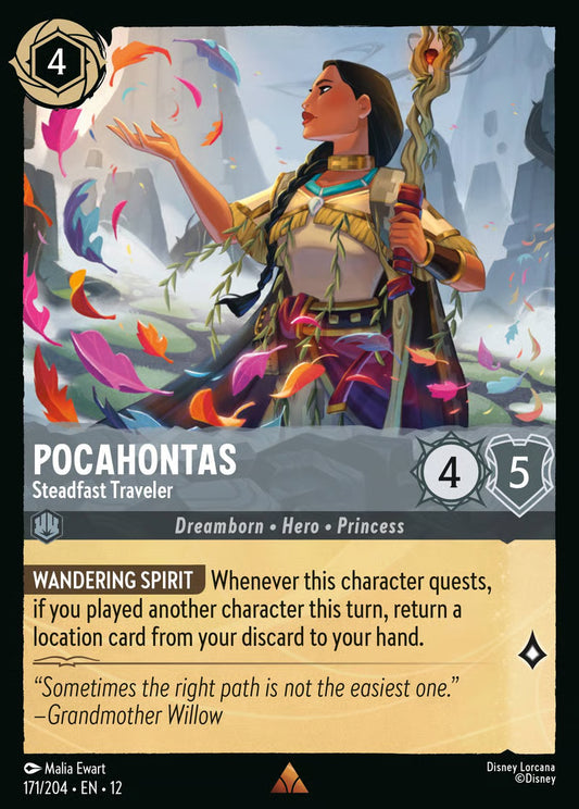 Pocahontas - Steadfast Traveler - Wilds Unknown 171/204