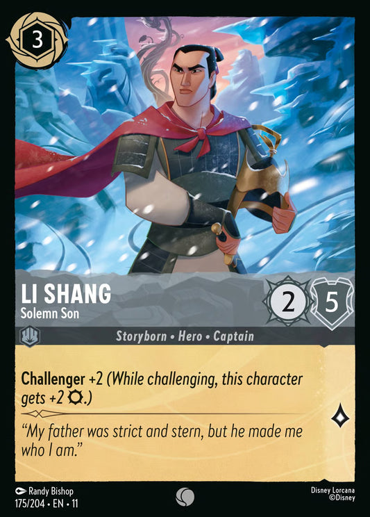 Li Shang - Solemn Son - Winterspell 175/204