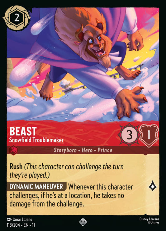 Beast - Snowfield Troublemaker - Winterspell 118/204