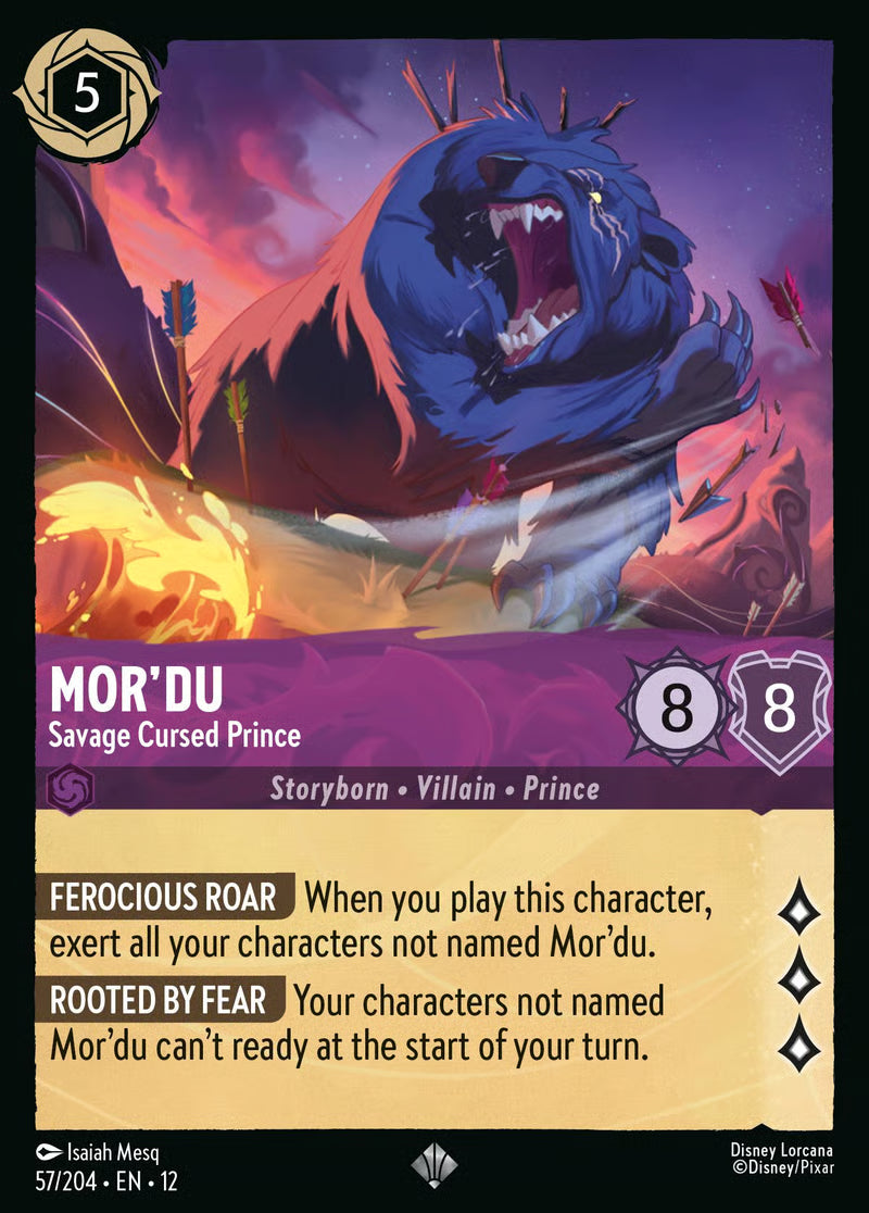 Mor'du - Savage Cursed Prince - Wilds Unknown 57/204