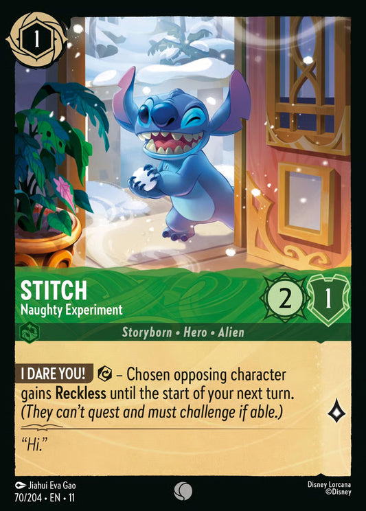 Stitch - Naughty Experiment - Winterspell 70/204