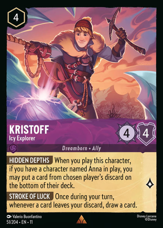 Kristoff - Icy Explorer - Winterspell 51/204