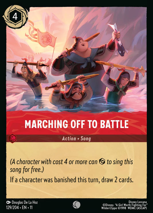 Marching Off to Battle - Winterspell 129/204