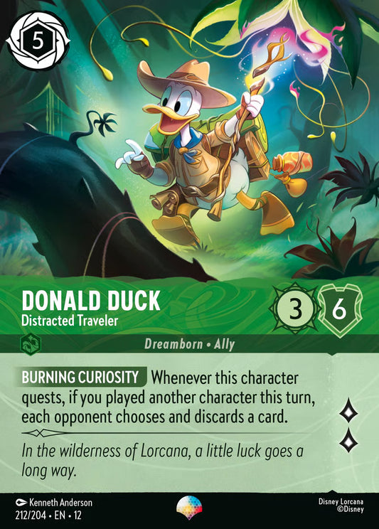 Donald Duck - Distracted Traveler - Wilds Unknown 212