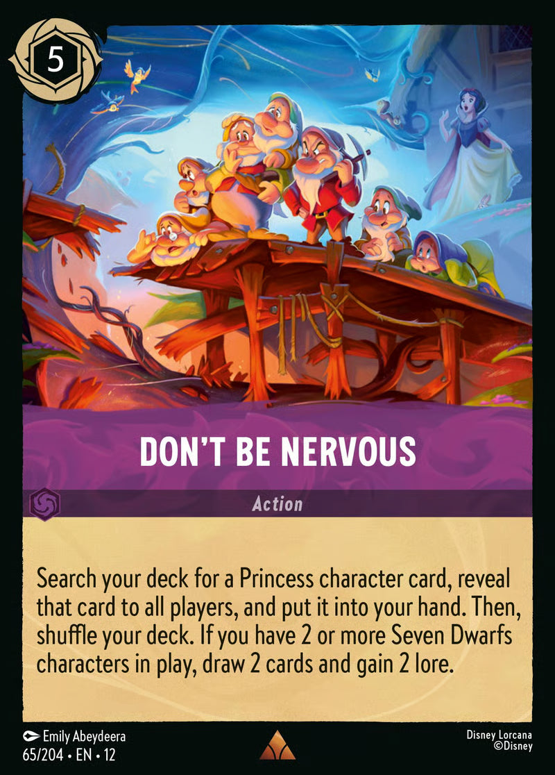Don't Be Nervous - Wilds Unknown 65/204