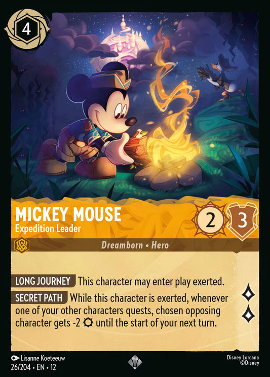 Mickey Mouse - Expedition Leader - Wilds Unknown 26/204