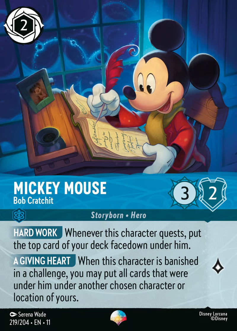 Mickey Mouse - Bob Cratchit - Winterspell 219