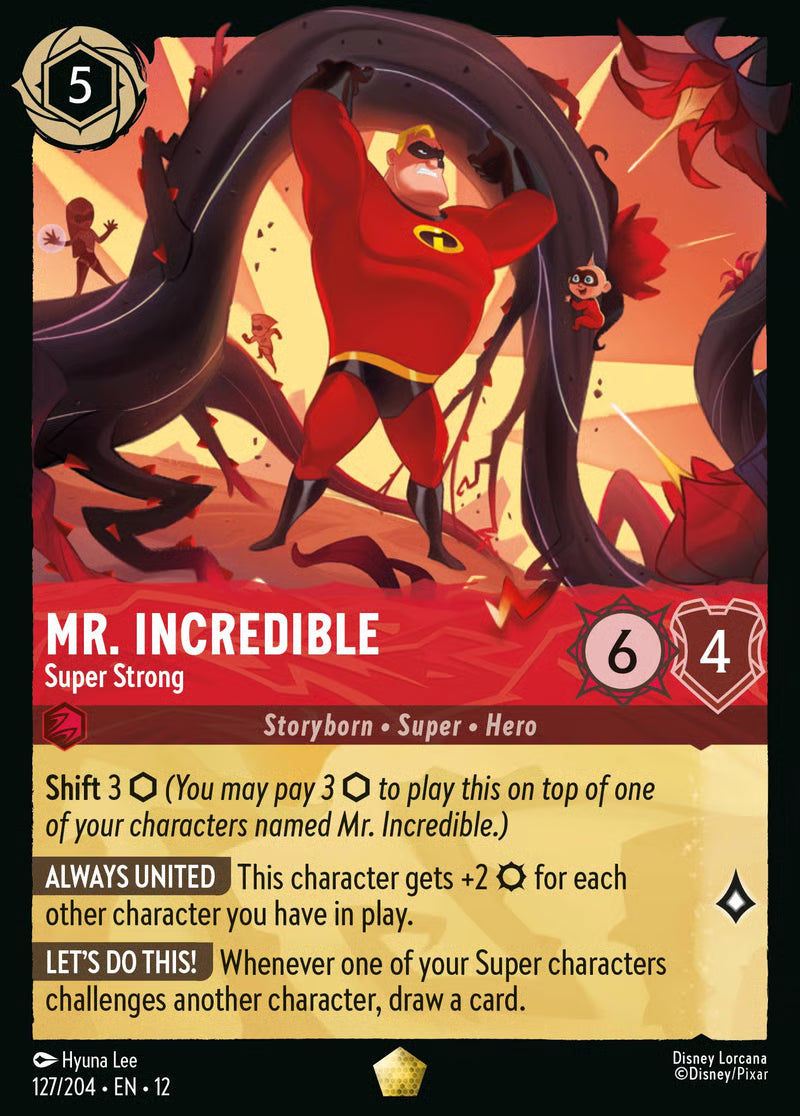 Mr. Incredible - Super Strong - Wilds Unknown 127/204