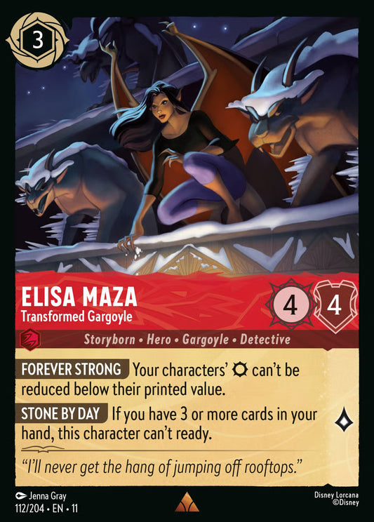 Elisa Maza - Transformed Gargoyle - Winterspell 112/204