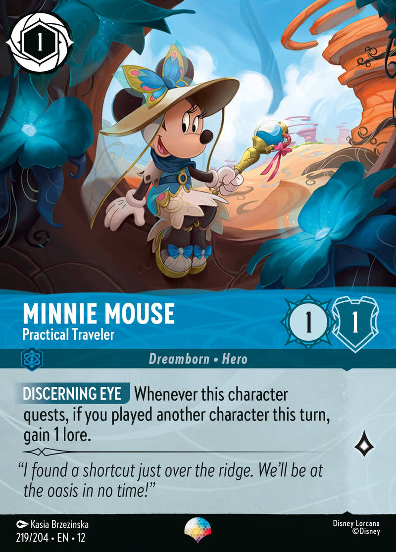Minnie Mouse - Practical Traveler - Wilds Unknown 219