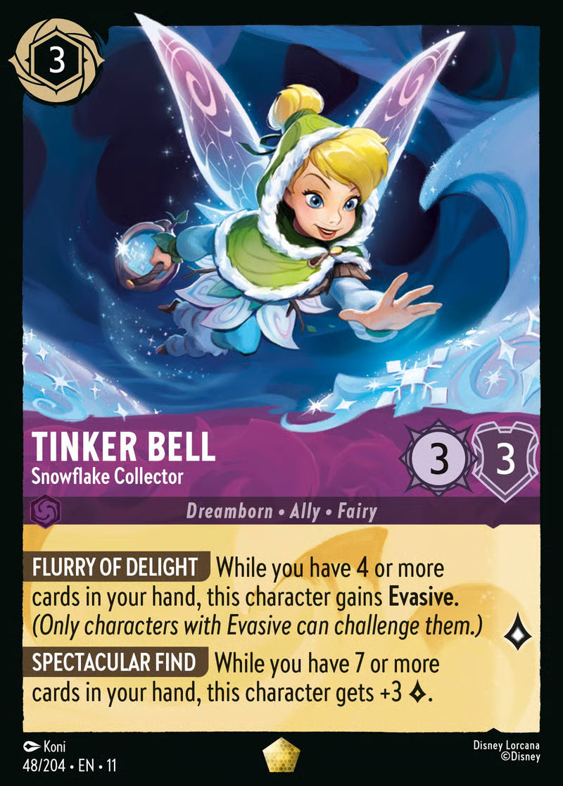 Tinker Bell - Snowflake Collector - Winterspell 48/204