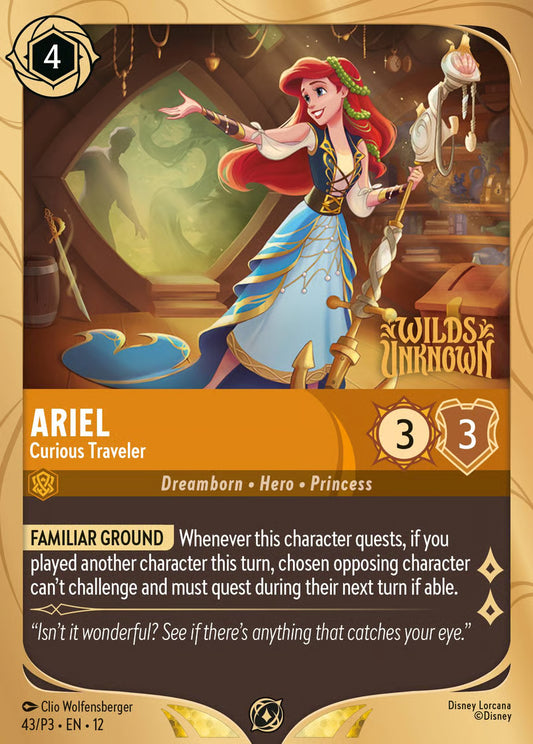 Ariel - Curious Traveler - Wilds Unknown 43/P3