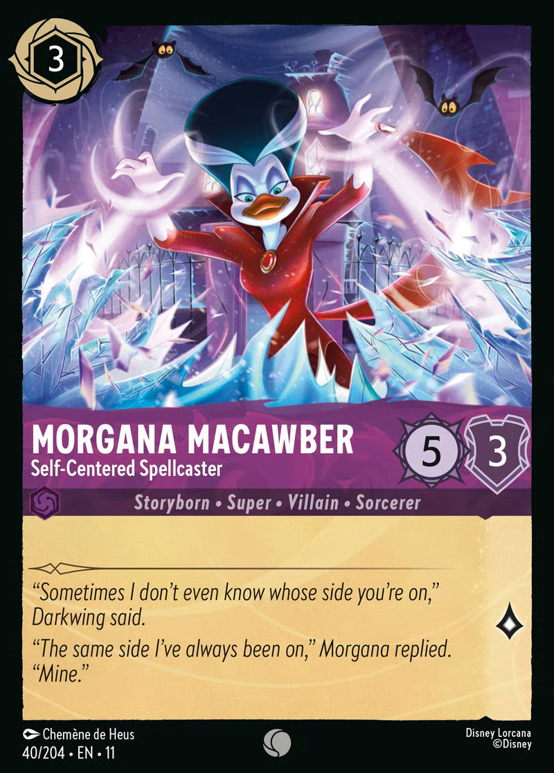 Morgana Macawber - Self-Centered Spellcaster - Winterspell 40/204