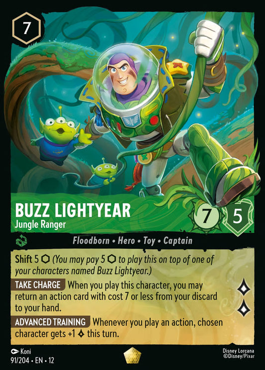 Buzz Lightyear - Jungle Ranger - Wilds Unknown 91/204