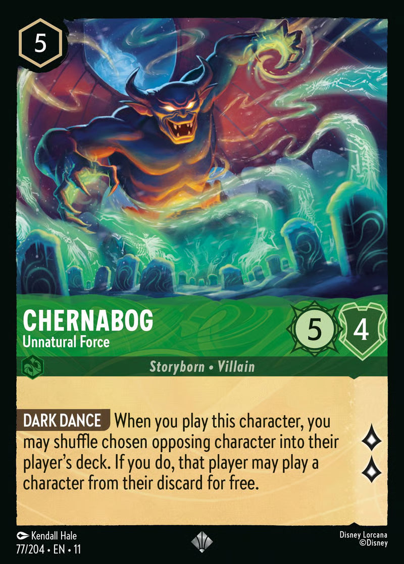 Chernabog - Unnatural Force - Winterspell 77/204