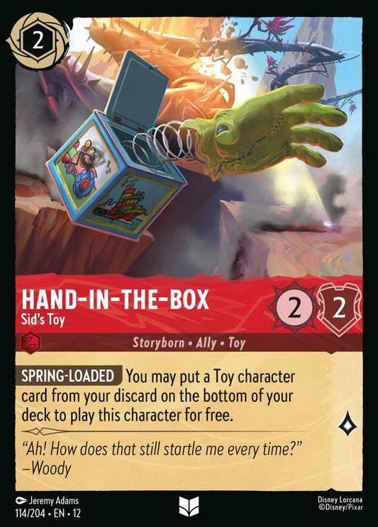 Hand-in-the-Box - Sid's Toy - Wilds Unknown 114/204