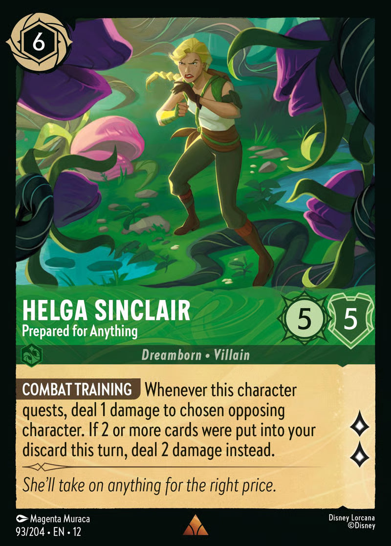 Helga Sinclair - Prepared for Anything - Wilds Unknown 93/204