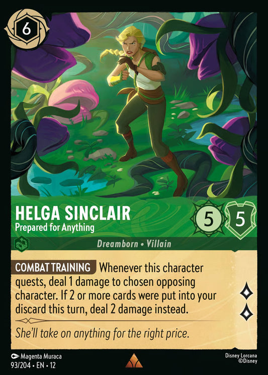 Helga Sinclair - Prepared for Anything - Wilds Unknown 93/204