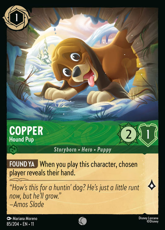 Copper - Hound Pup - Winterspell 85/204