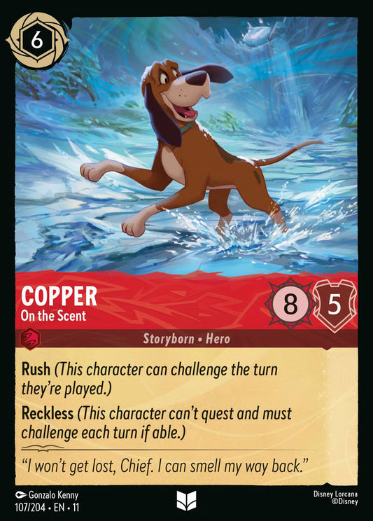 Copper - On the Scent - Winterspell 107/204