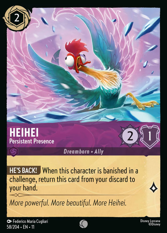 Heihei - Persistent Presence - Winterspell 58/204