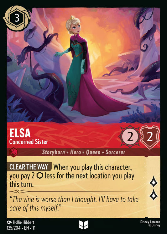 Elsa - Concerned Sister - Winterspell 125/204