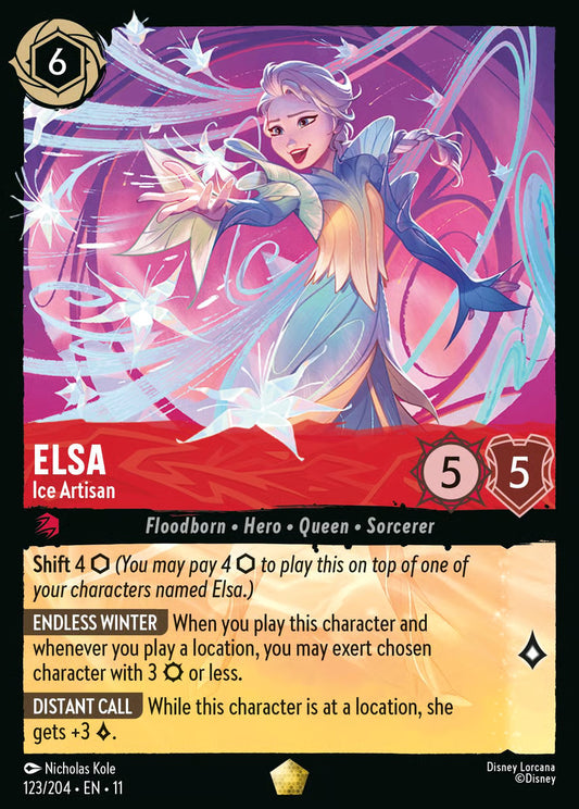 Elsa - Ice Artisan - Winterspell 123/204