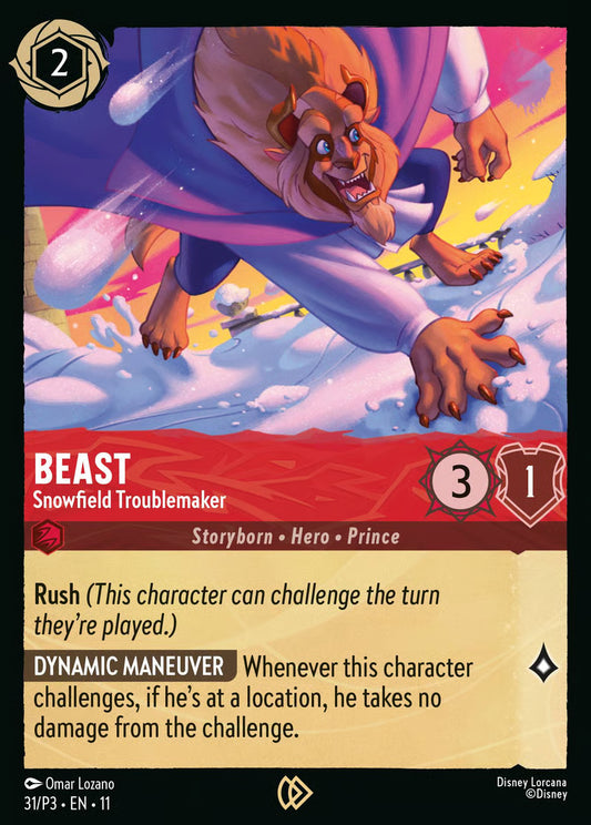 Beast - Snowfield Troublemaker - Winterspell 31/P3