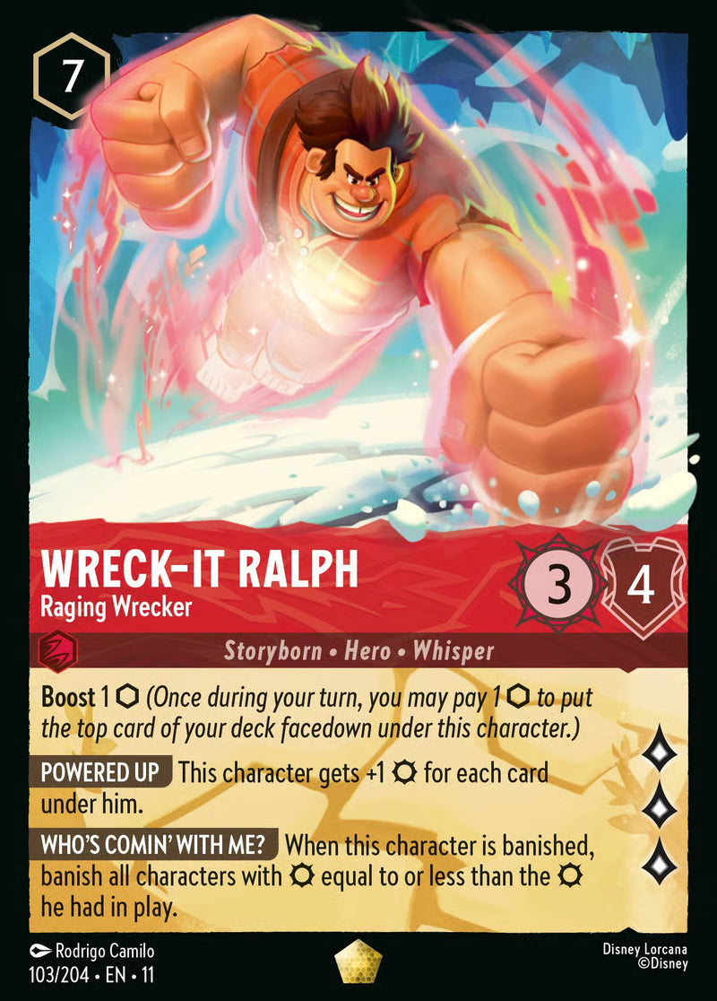 Wreck-It Ralph - Raging Wrecker - Winterspell 103/204