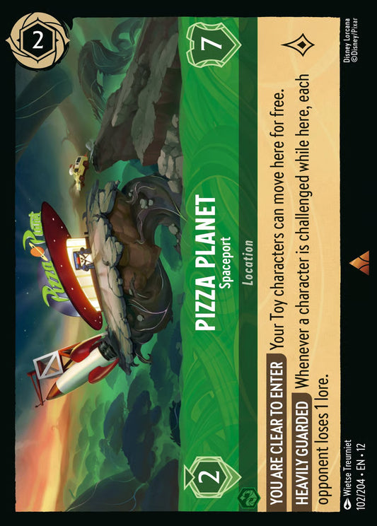 Pizza Planet - Spaceport - Wilds Unknown 102/204