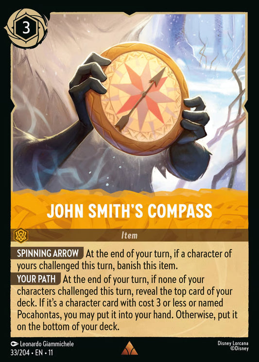 John Smith's Compass - Winterspell 33/204