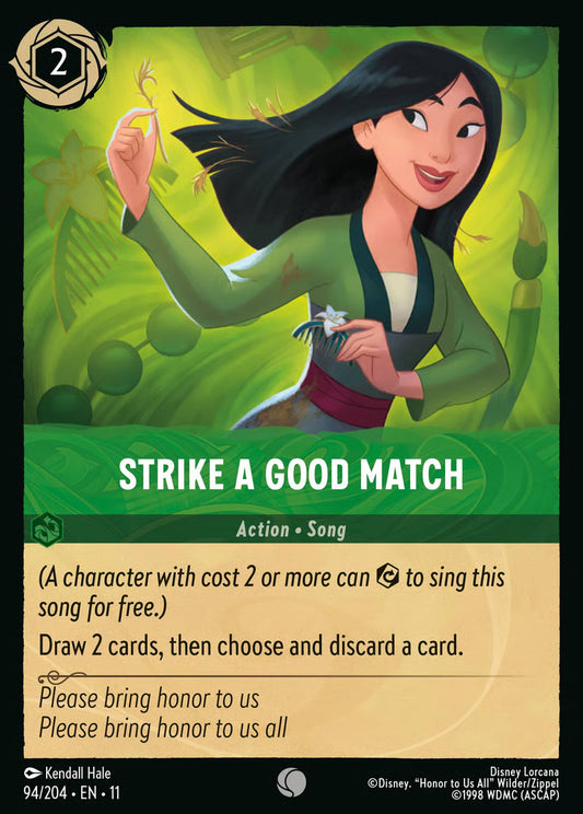 Strike A Good Match - Winterspell 94/204