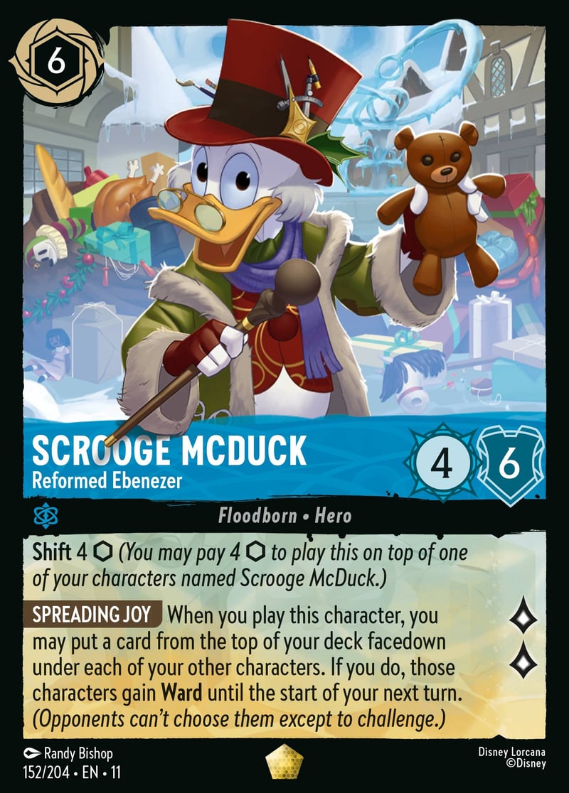 Scrooge McDuck - Reformed Ebenezer - Winterspell 152/204