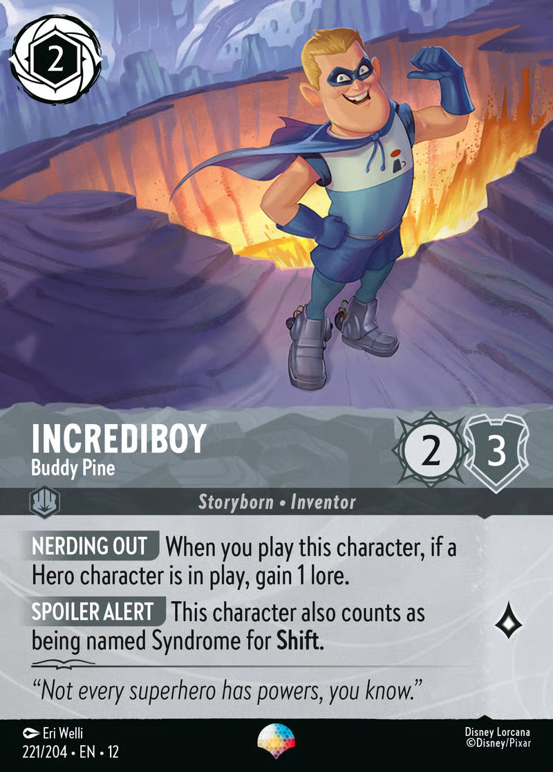 Incrediboy - Buddy Pine - Wilds Unknown 221