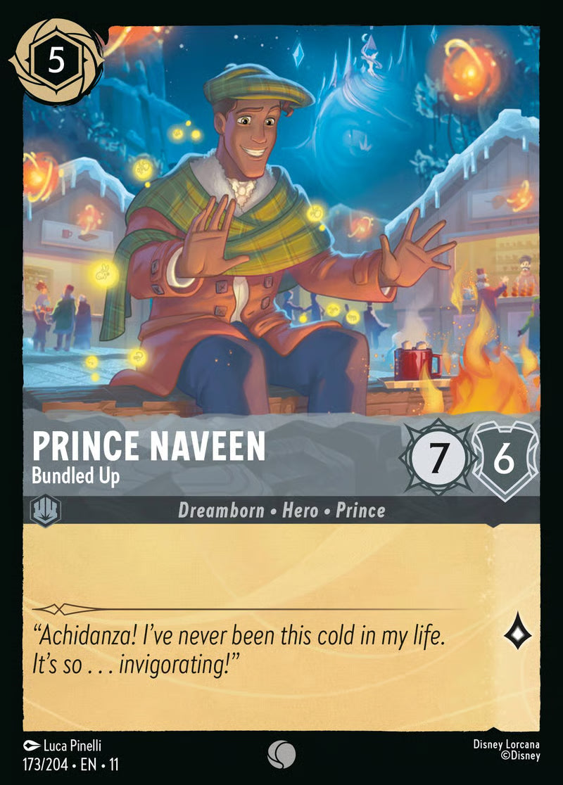 Prince Naveen - Bundled Up - Winterspell 173/204
